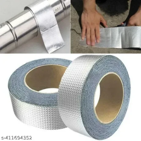 ১ পিস Flex Tape Rubberized Aluminum Waterproof Tape(দৈর্ঘ্য ১০ ফিট, প্রস্থ ২ ইঞ্চি)