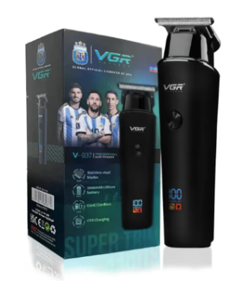 VGR V937 Professional Corded and Cordless Hair Trimmer for Men with 500min Long Runtime