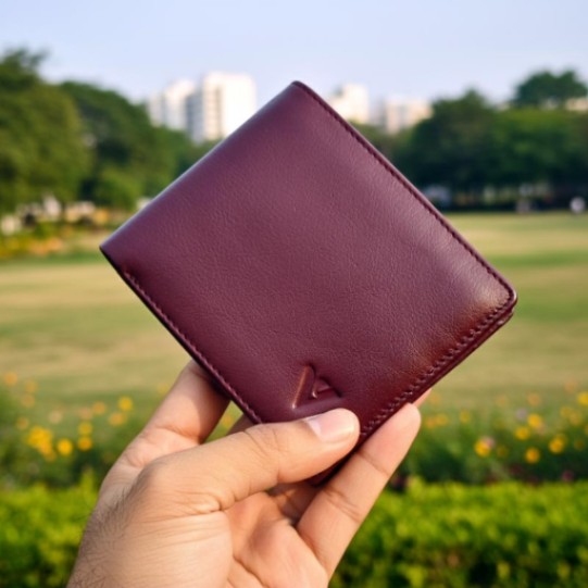 Maroon Bifold Wallet