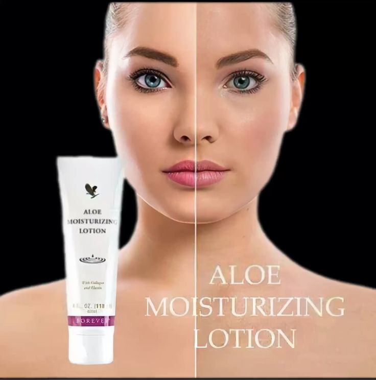 Forever Aloe Moisturizing Lotion Hydrating And Softening Skin 118 ml Skin  Cream with Aloe Vera USA Product by Forever Living Products